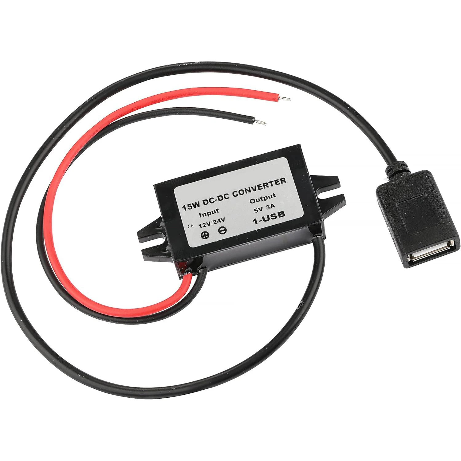 Step-down měnič 12V/24V na 5V/3A na 2x USB